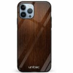 iPhone 12 Pro unitec suojakuori Wood Texture