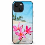 iPhone 13 Mini unitec suojakuori Beach Flowers