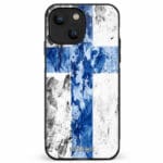 iPhone 13 Mini unitec suojakuori Painted Finnish Flag