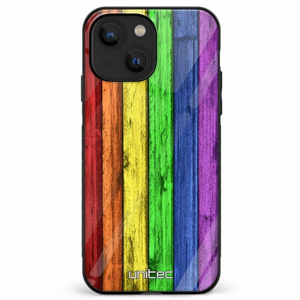 iPhone 13 Mini unitec suojakuori Rainbow Board