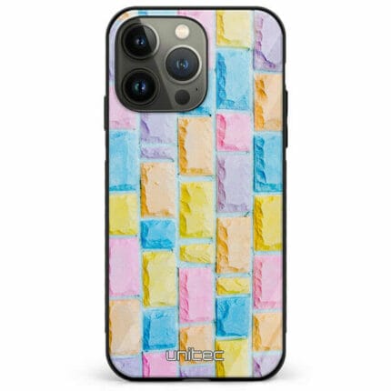 iPhone 13 Pro Max unitec suojakuori Colorful Bricks