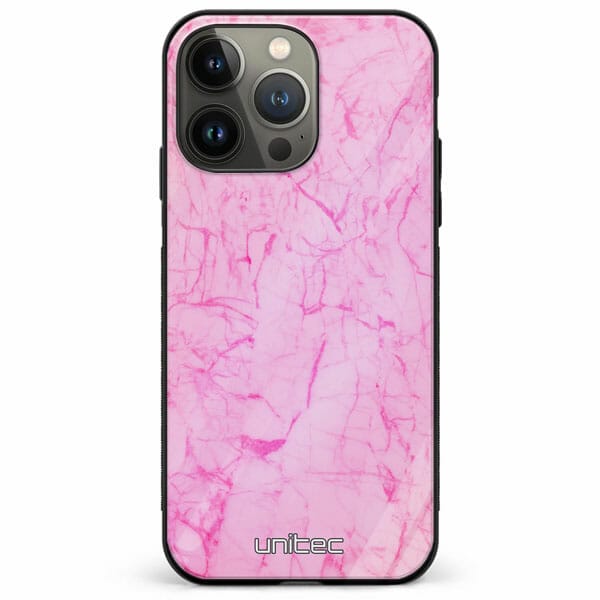 iPhone 13 Pro Max unitec suojakuori Light Pink Marble