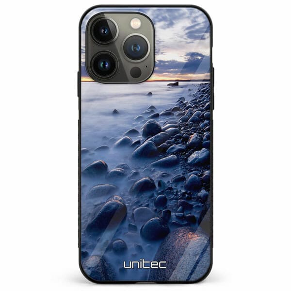 iPhone 13 Pro Max unitec suojakuori Rocky Beach Sunset