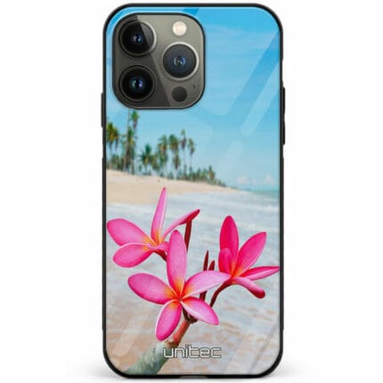 iPhone 13 Pro unitec suojakuori Beach Flowers