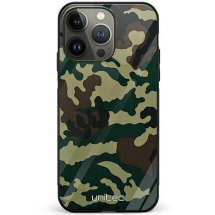 iPhone 13 Pro unitec suojakuori Camouflage