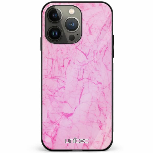 iPhone 13 Pro unitec suojakuori Light Pink Marble