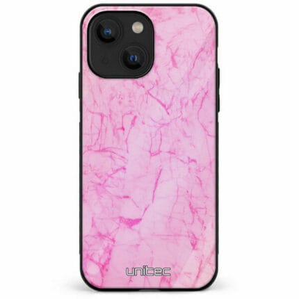 iPhone 13 unitec suojakuori Light Pink Marble
