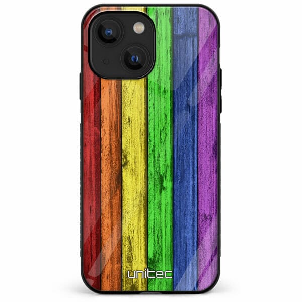 iPhone 13 unitec suojakuori Rainbow Board