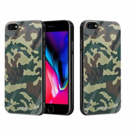 iPhone 7 8 se 2020 se 2022 unitec suojakuori 2 Camouflage