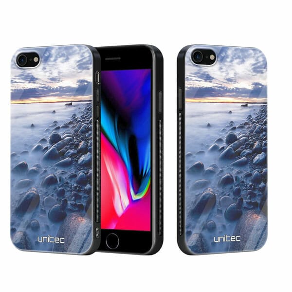 iPhone 7 8 se 2020 se 2022 unitec suojakuori 2 Rocky Beach Sunset