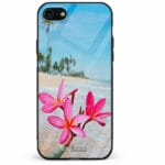iPhone 7 8 se 2020 se 2022 unitec suojakuori Beach Flowers