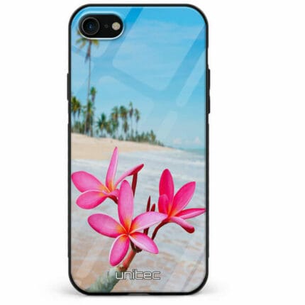 iPhone 7 8 se 2020 se 2022 unitec suojakuori Beach Flowers