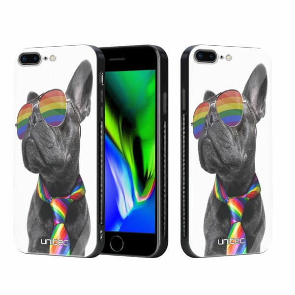iPhone 7 Plus iPhone 8 Plus unitec suojakuori 2 Pride Dog