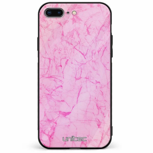 iPhone 7 plus iphone 8 plus unitec suojakuori Light Pink Marble