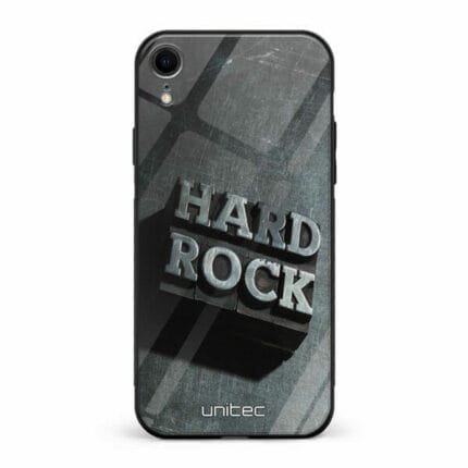 iPhone XR unitec suojakuori Hard Rock