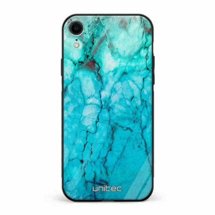 iPhone XR unitec suojakuori Icy Marble