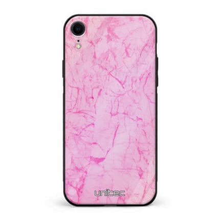 iPhone XR unitec suojakuori Light Pink Marble