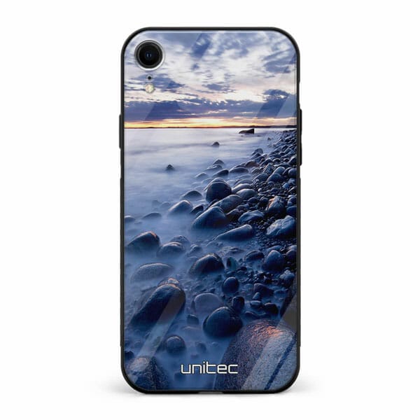 iPhone XR unitec suojakuori Rocky Beach Sunset