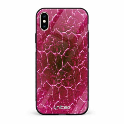 iPhone XS unitec suojakuori Pink Obsession