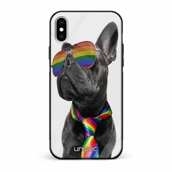 iPhone XS unitec suojakuori Pride Dog