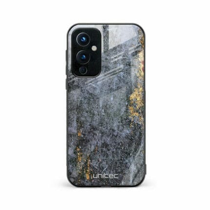 OnePlus 9 Unitec Suojakuori Gold On Granite