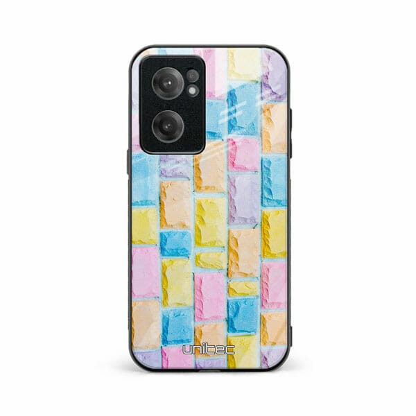 OnePlus Nord CE 2 5G Unitec Suojakuori Colorful Bricks