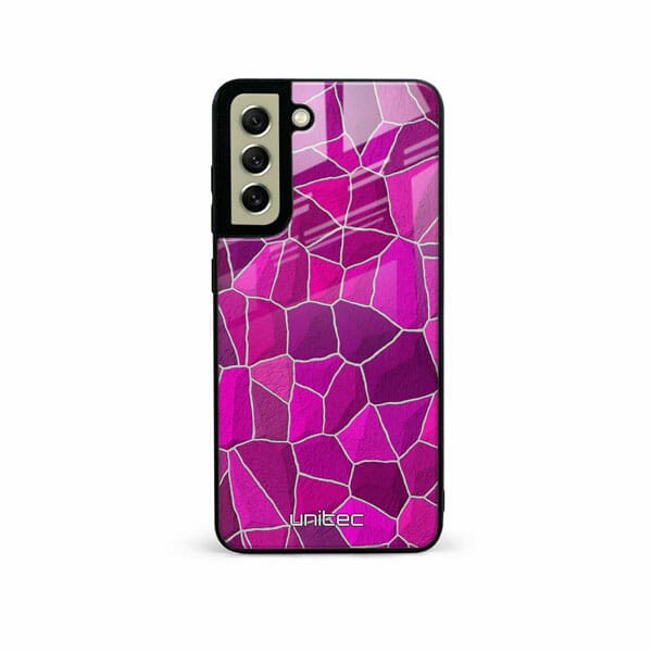 Samsung Galaxy S21 FE 5G Unitec Suojakuori Pink Pattern