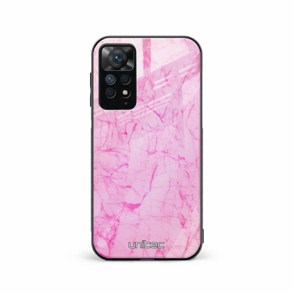 Xiaomi Redmi Note 11 Unitec Suojakuori Light Pink Marble