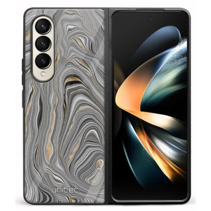 Samsung Galaxy Z Fold 4 Unitec Suojakuori - Zebra Sparkle