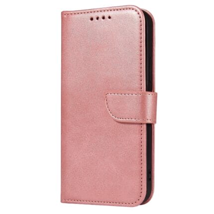 iPhone 12 Pro Max Unitec Lompakko Suojakotelo Ruusukulta