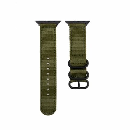 Apple Watch 42 / 44 / 45 mm Nato-ranneke - Vihreä