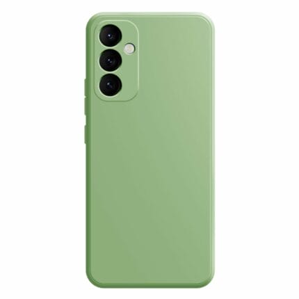 Samsung Galaxy A15 Silikoni suojakuori - Vihreä