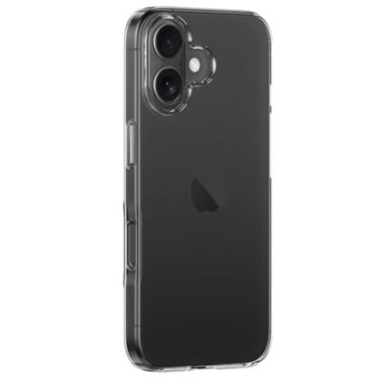 iPhone 16 Plus Silikonikuori - Läpinäkyvä