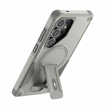 Samsung Galaxy S25 Plus Armor MagSafe kuoret - Harmaa